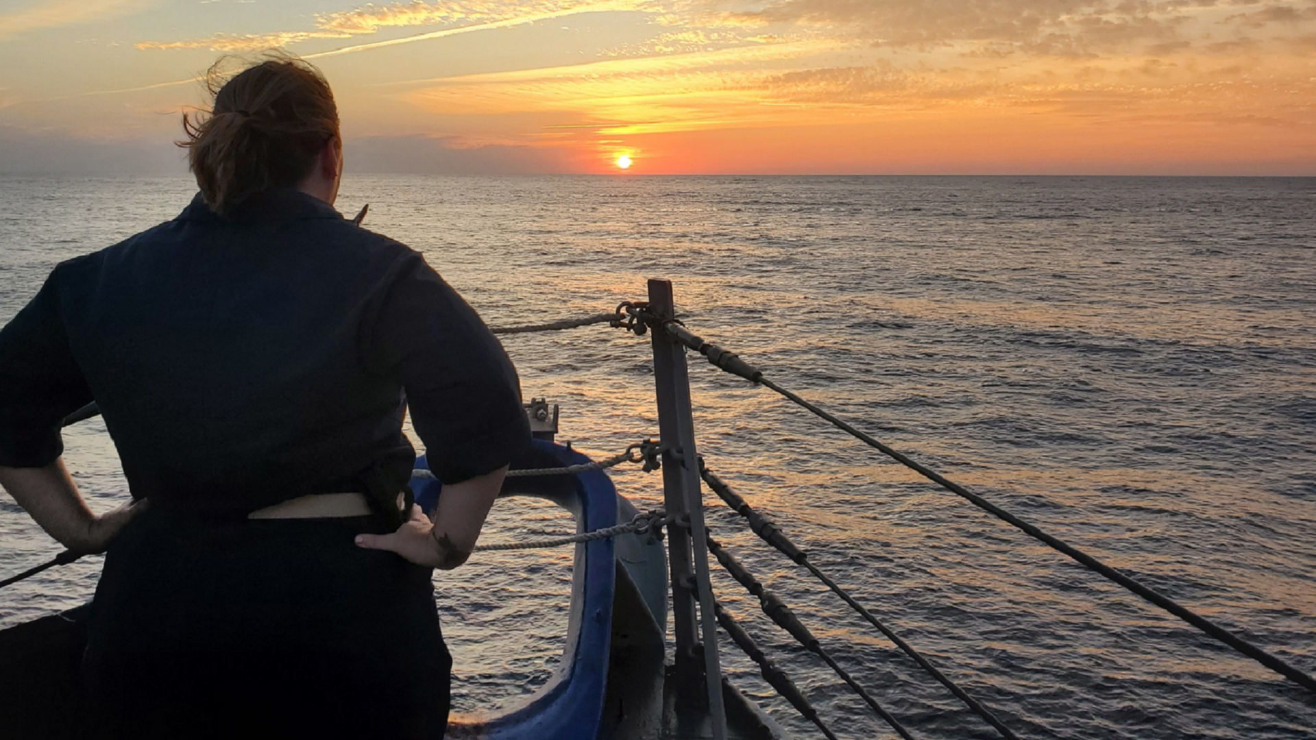 Innkeeper Brenda at Sea in the US Navy