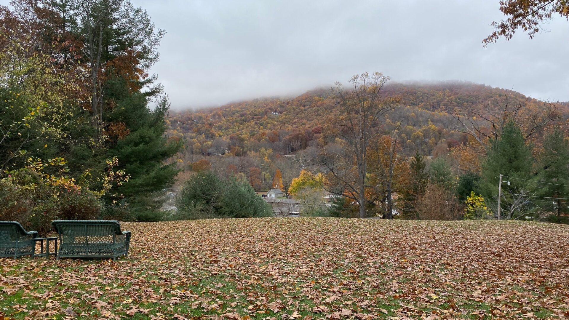 The view of Eagle's Nest from the Andon-Reid Inn