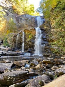 High Falls in Highlands, NC
