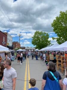 Whole Blooming Thing Street Festival in Waynesville, NC