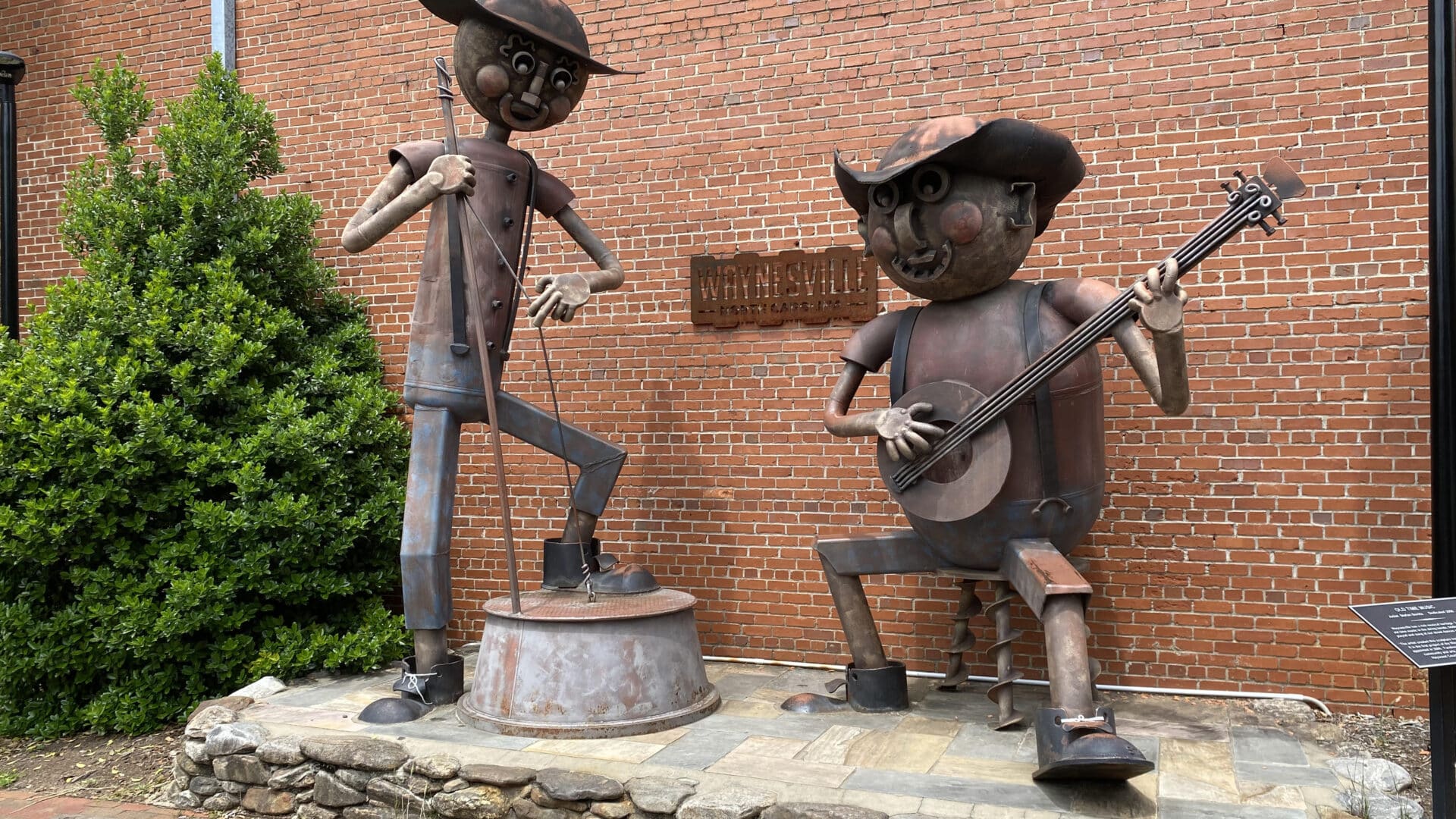 Waynesville Main Street Art Installation Sculptures